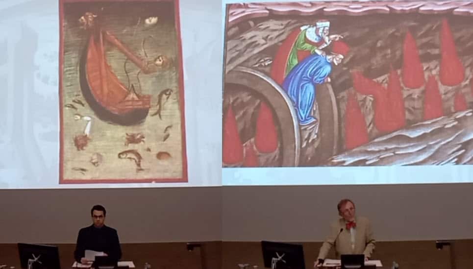 (From left) Dr. Nicola Fraschini, Prof. John Kinder