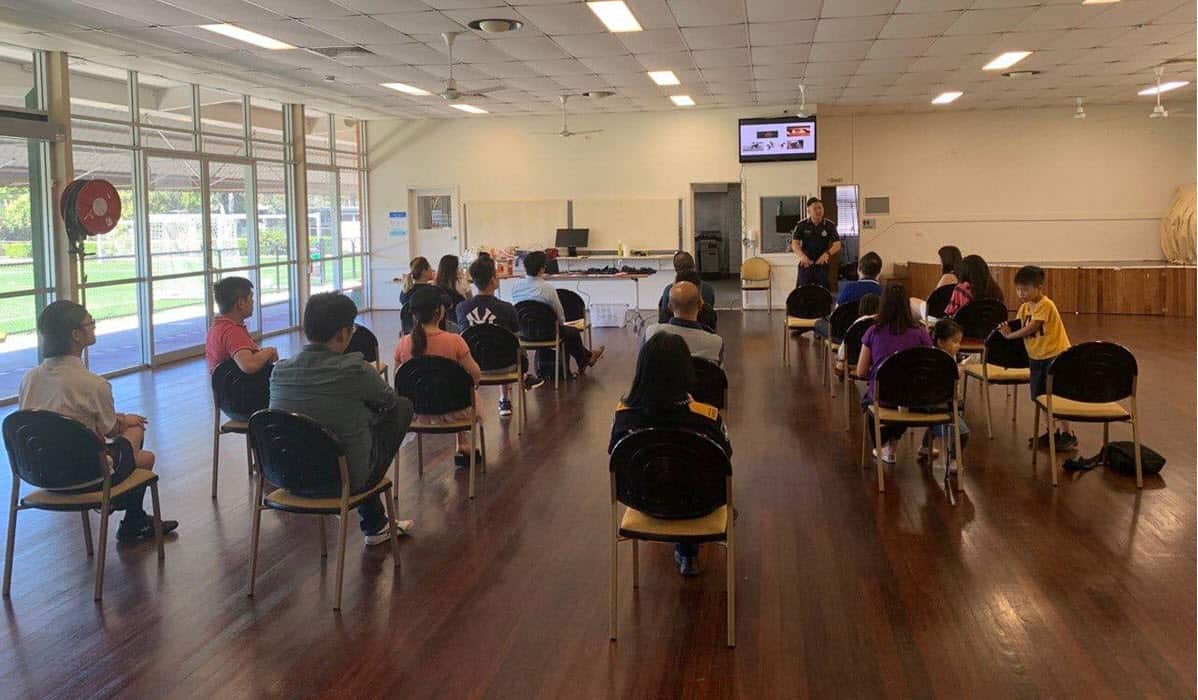 A talk held by Hong Kong Culture and Unity Association (Qld) 