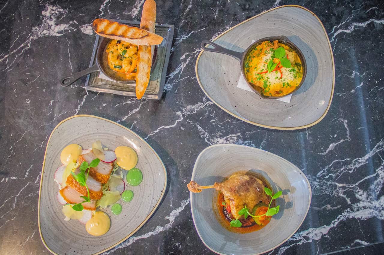 French food at restaurant Cliché