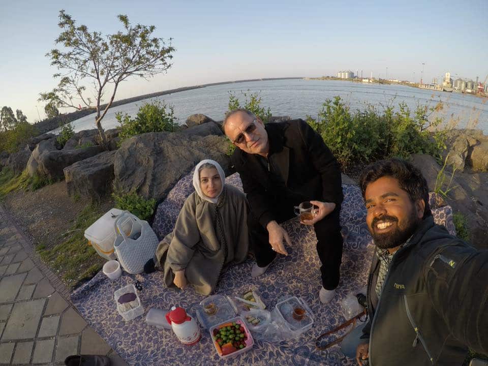 kerala to russia on cycle