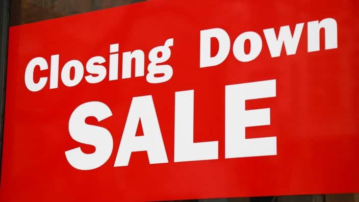 Closing Down Sale