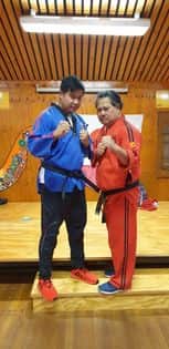 Coach Marco Tamayo, Black Belter Artist of Kamao Martial Arts  under Maestro Rolly Tandag.