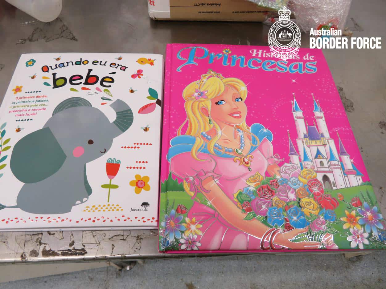 Man charged after allegedly importing 1.72kg of cocaine in children's books