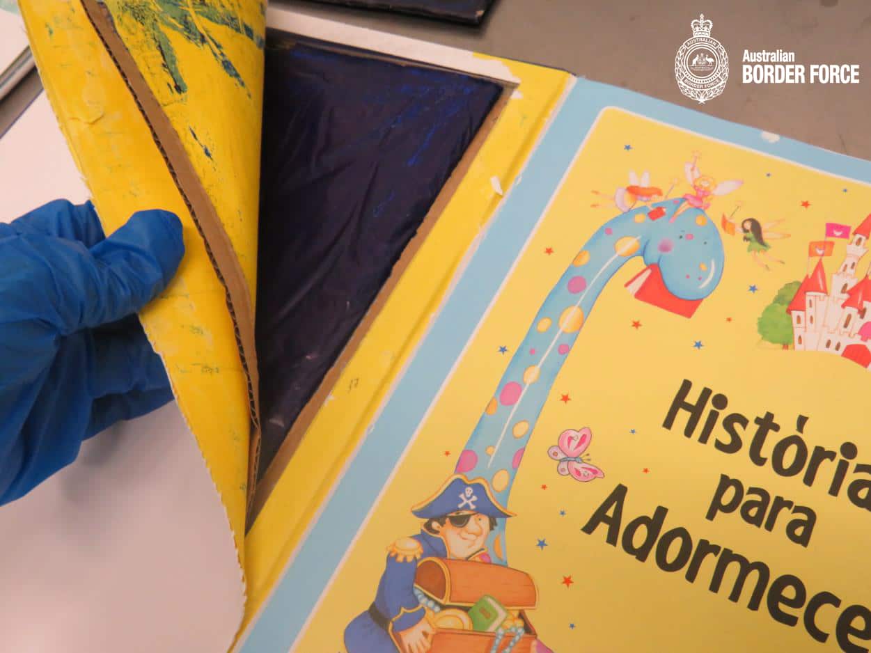 Man charged after allegedly importing 1.72kg of cocaine in children's books