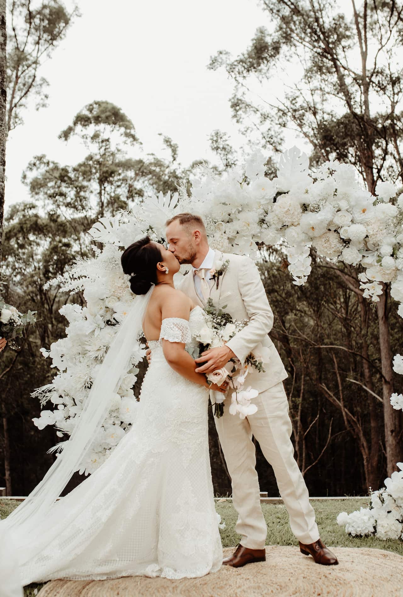 Wedding of Zanti and Jim Koek in Queensland, Australia.