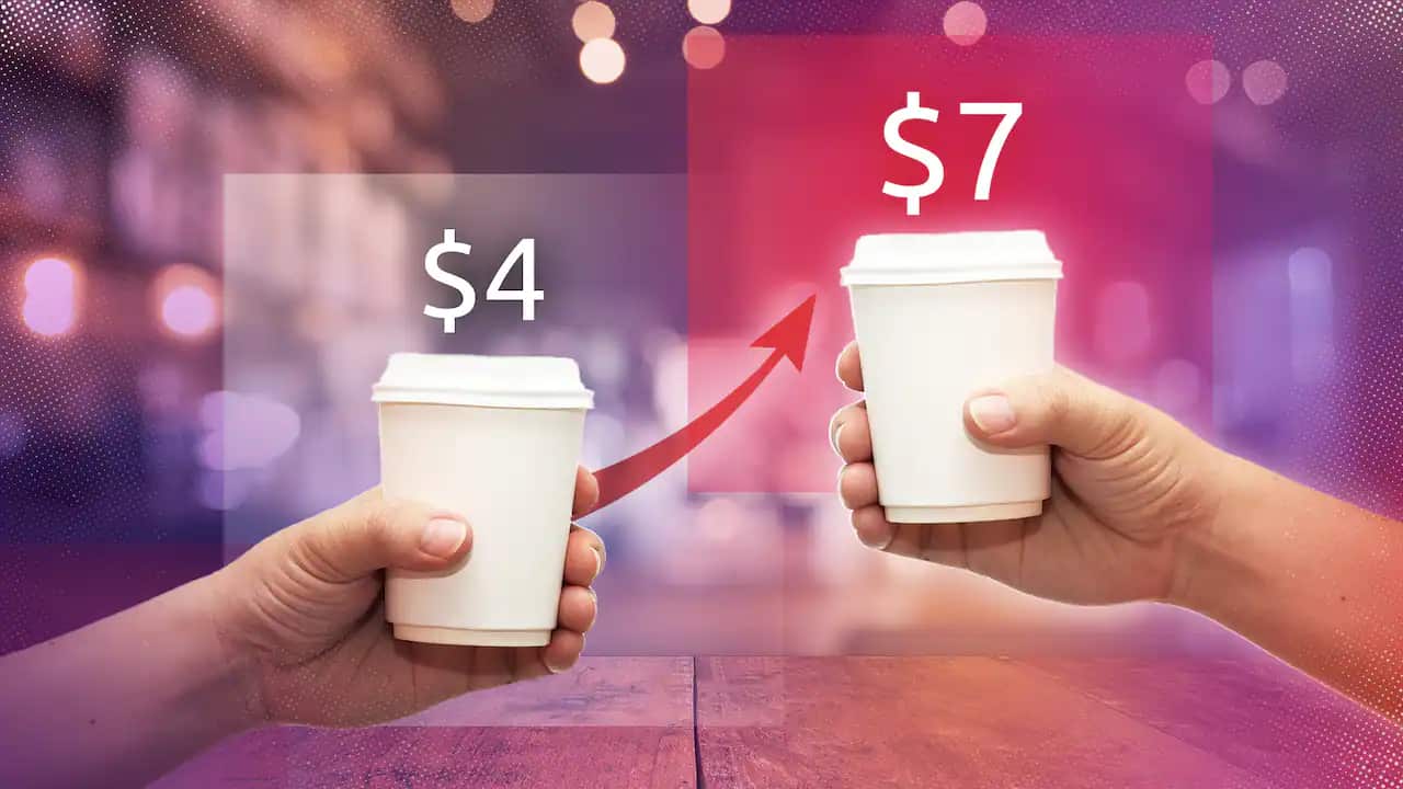 A regular cup of coffee at a local cafe could cost up to $7 by the end of the year, according to the Cafe Owners and Baristas Association Of Australia.