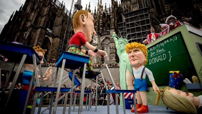 Political Satire Dominates Rose Monday Carnival Parades