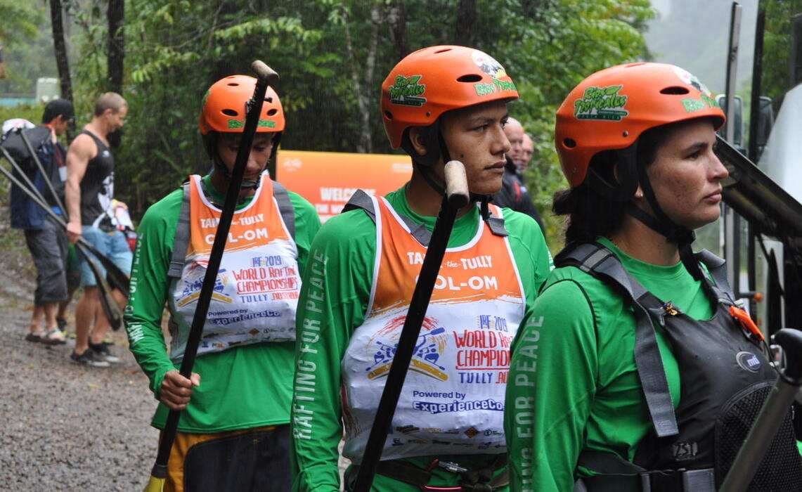 Members of the team from Miravalle in Colombia. 