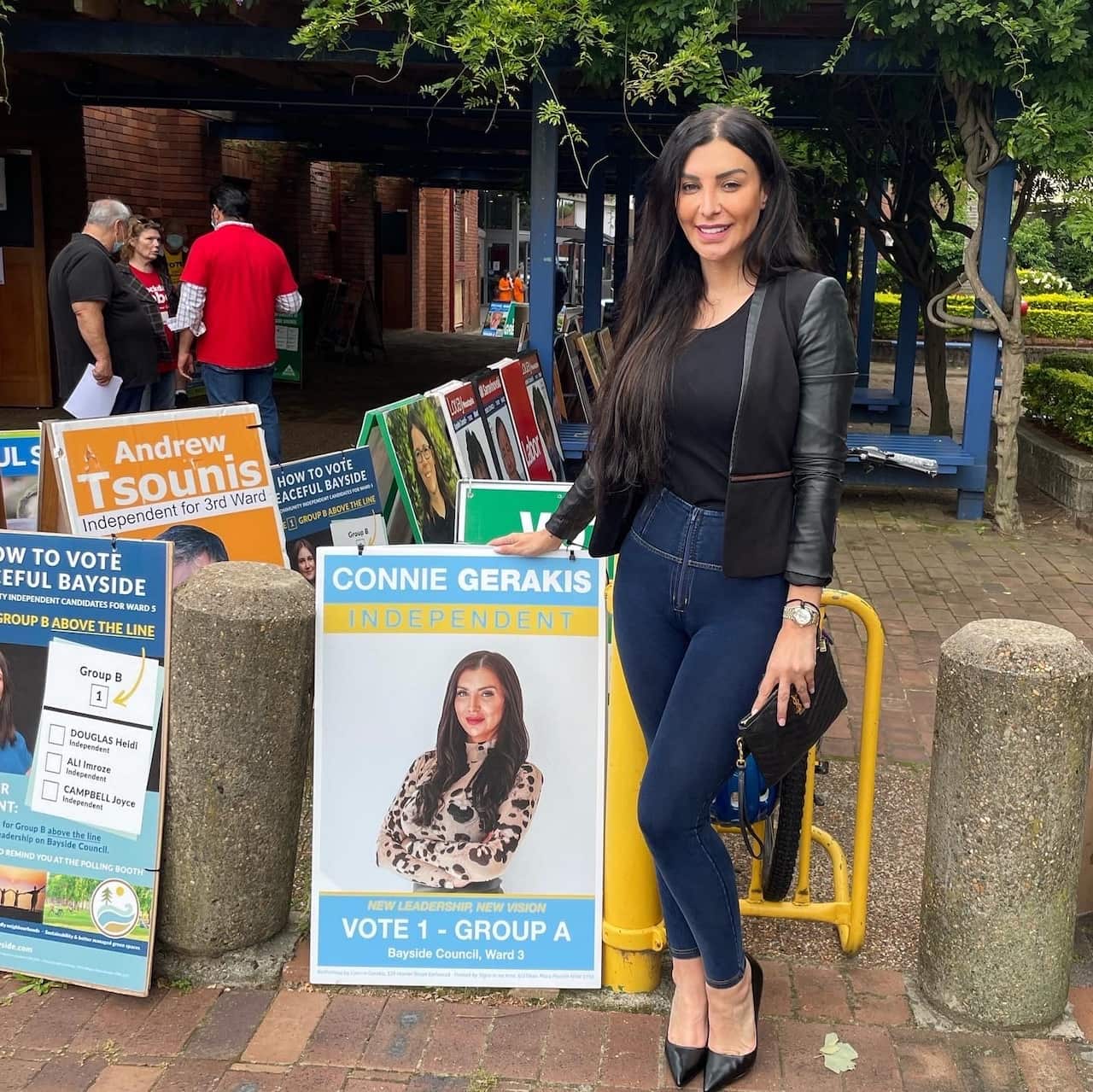 Η ομογενής υποψήφια δημοτική σύμβουλος στον Δήμο Bayside Council Κωνσταντίνα Γεράκη (Connie Gerakis)