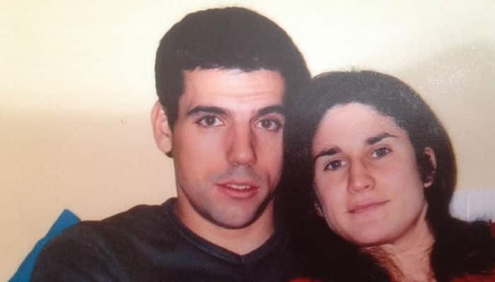 Marian Vidal con su actual pareja 