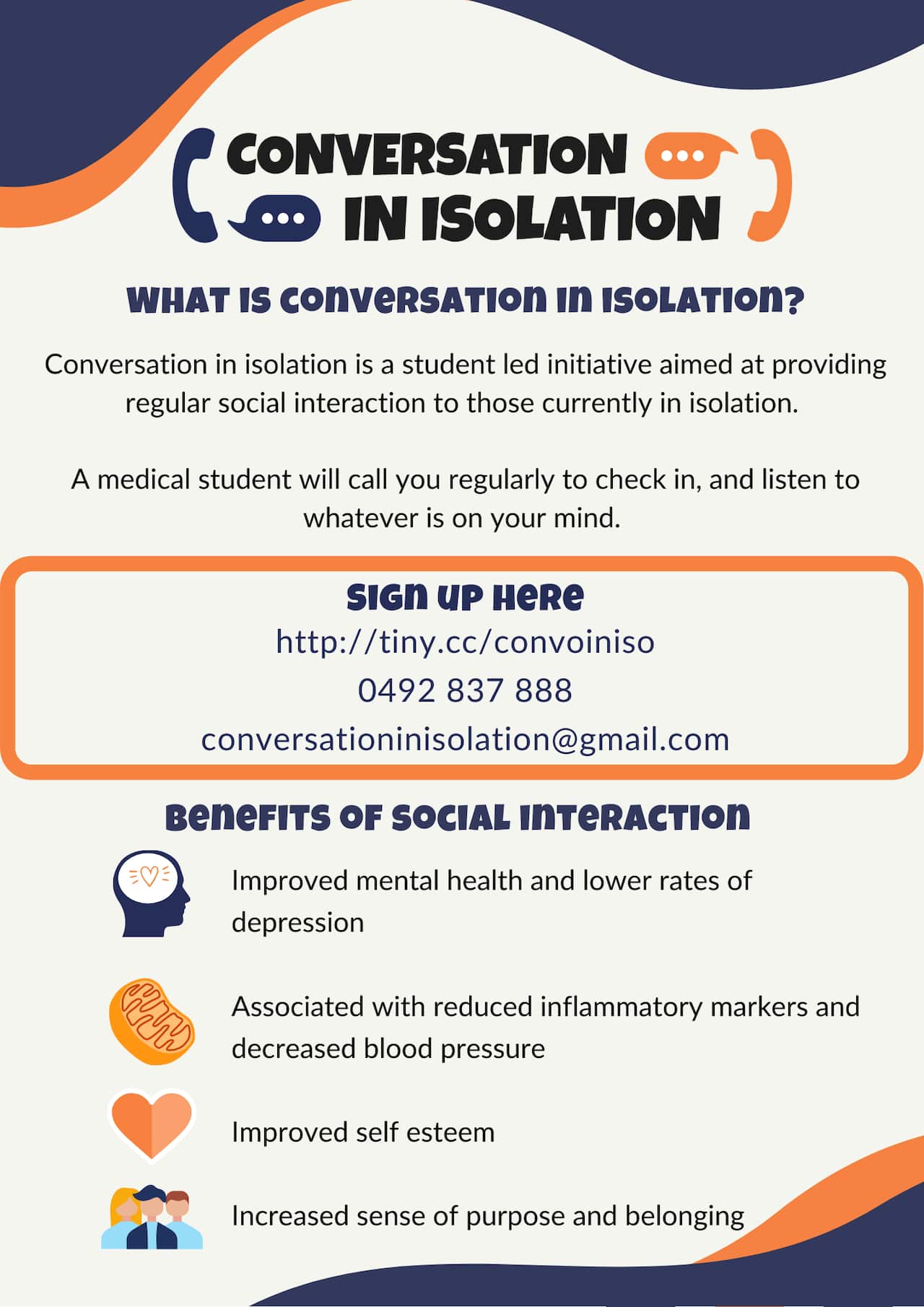Conversation in isolation