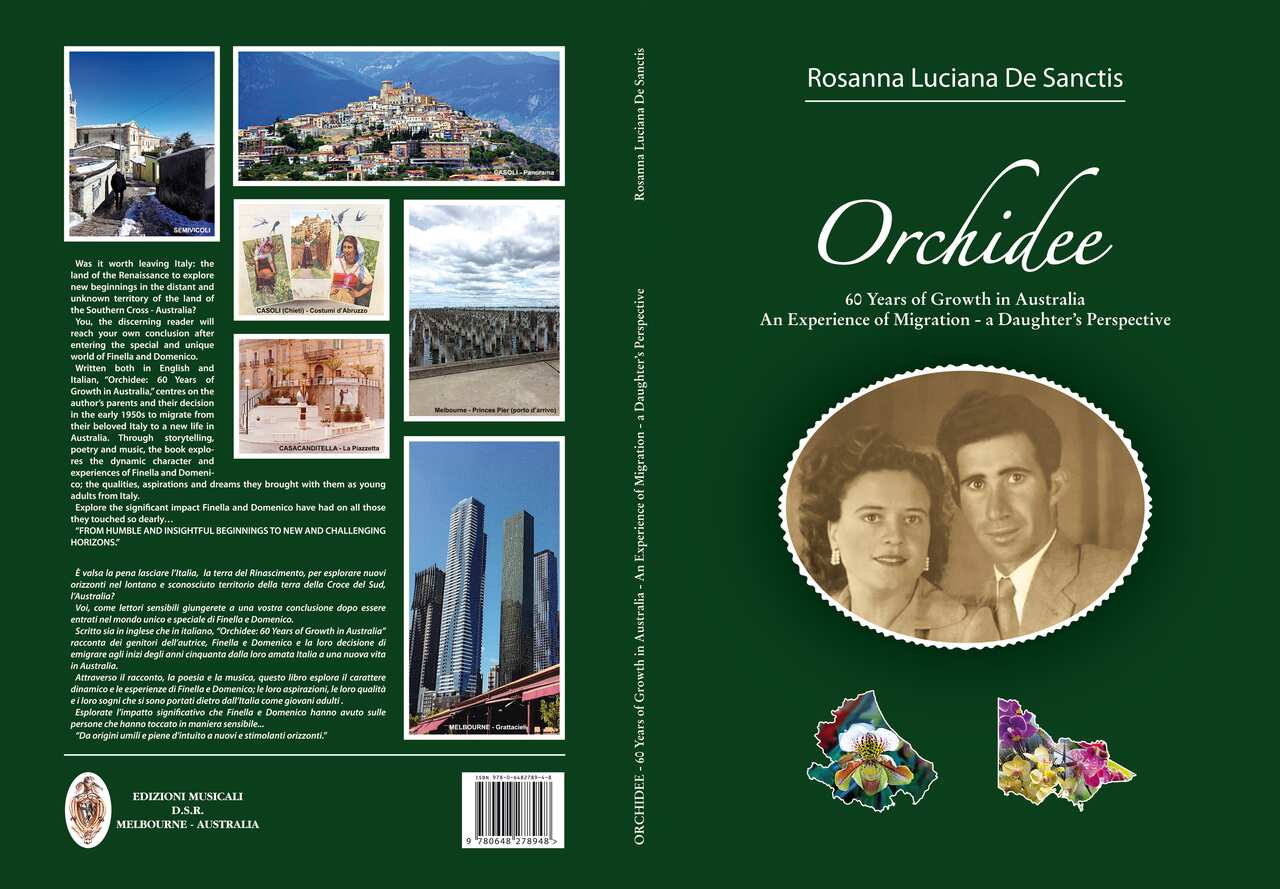 Copertina del libro "Orchidee".