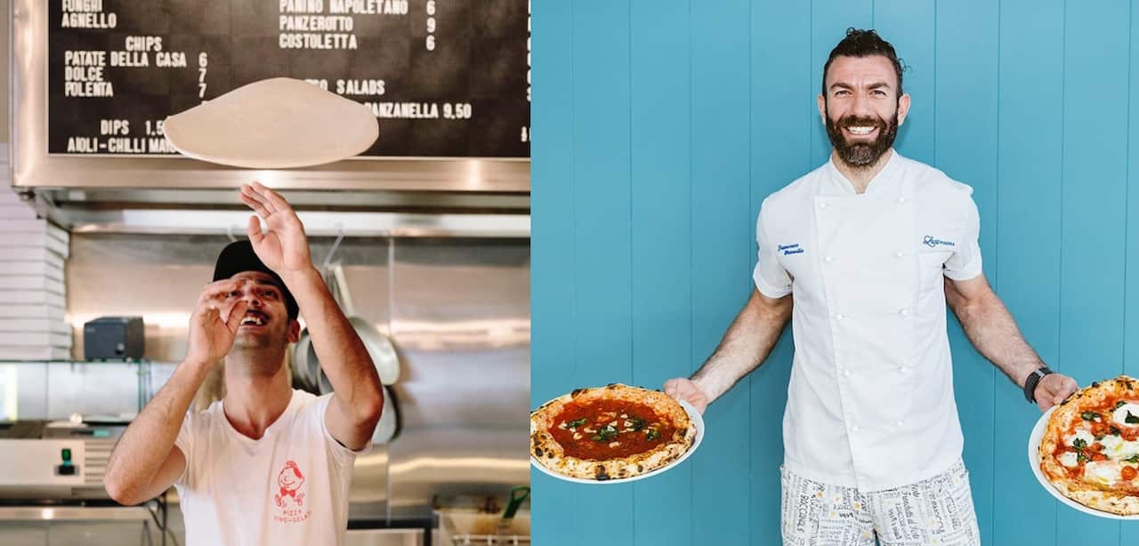 Due pizzaioli italiani d'Australia