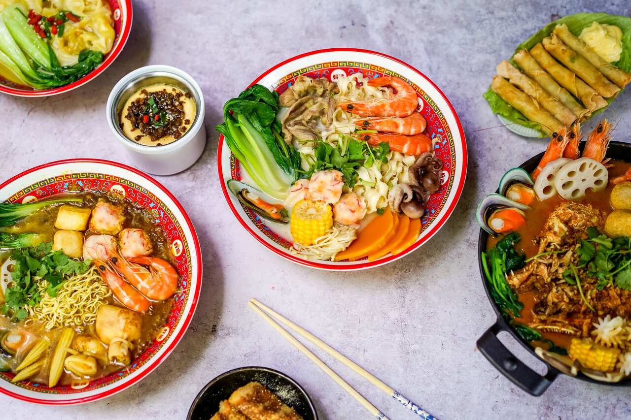 Sichuan hot pot's dry cousin, mala xiangguo. 