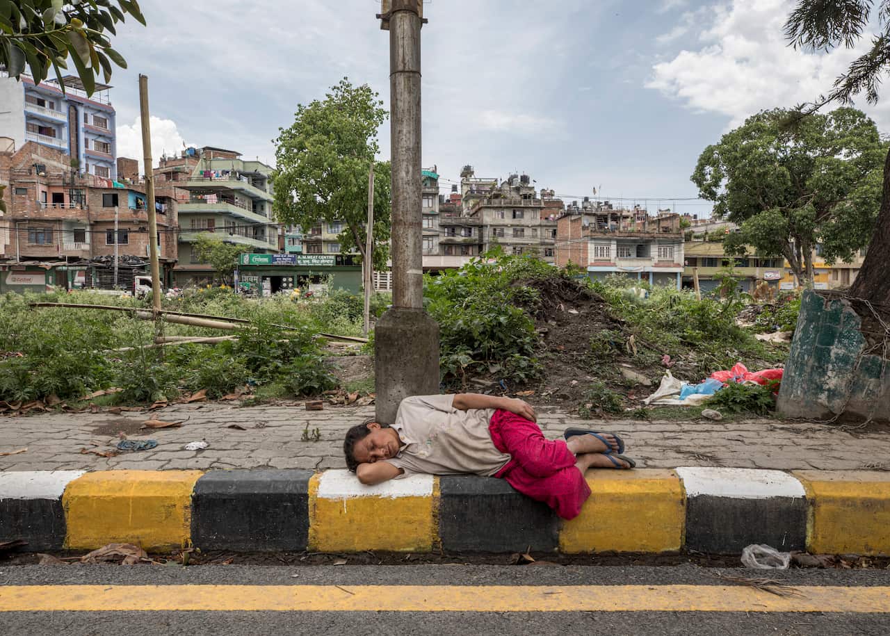 Coronavirus lockdown in Nepal.