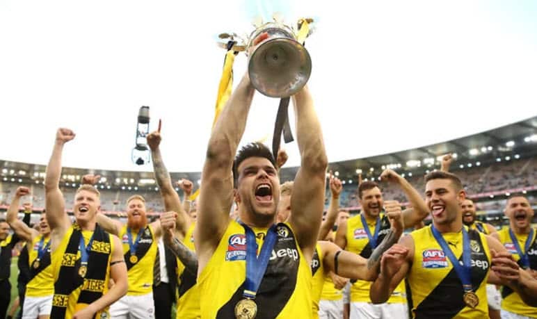 Fondati nel 1885, i Richmond Tigers hanno vinto il campionato due anni fa, interrompendo un digiuno che durava dal 1980