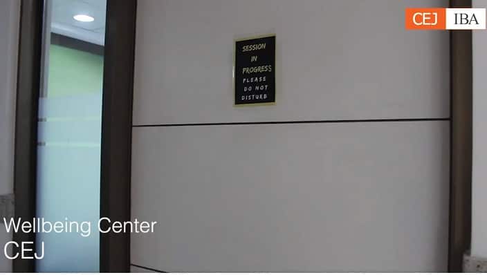 Wellbeing Center - CEJ IBA 
