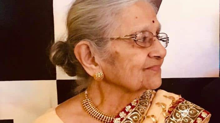 Elderly woman accident