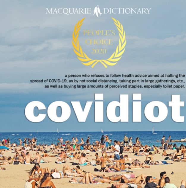 Macquarie Dictionary’s People's Choice for Word of the Year 2020