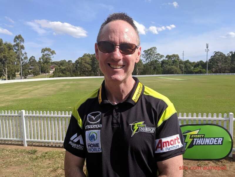 Area Manager for community cricket in Sydney Thunder Craig McLean