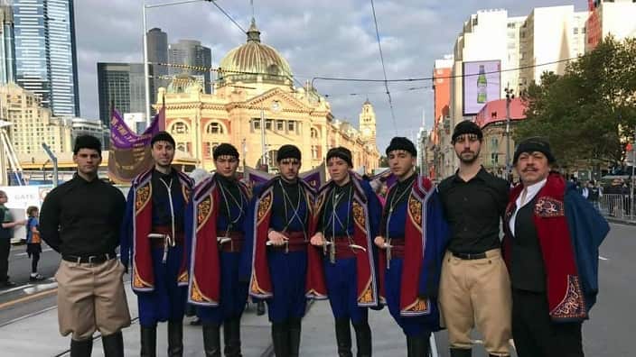 Cretans, ANZAC Day 2019. 