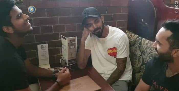 KL Rahul in Brisbane