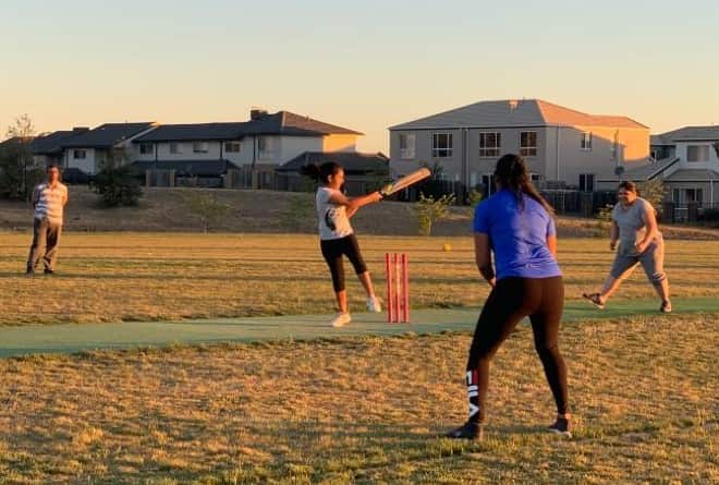 Every year the Indian Australian Multicultural Sports Association raises nearly $2,000 through cricket matches for the McGrath Foundation.