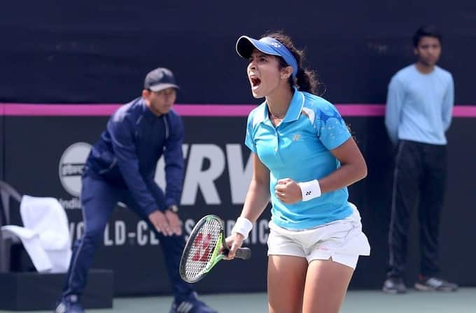 Tennis player Ankita Raina
