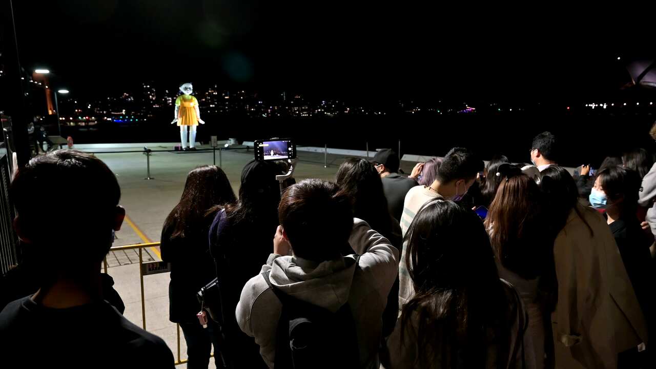 萬聖節當日人山人海