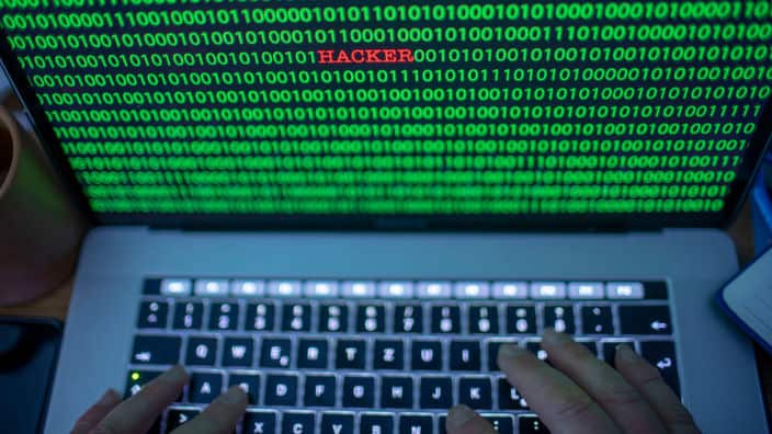 Danger due to hacking of computer data