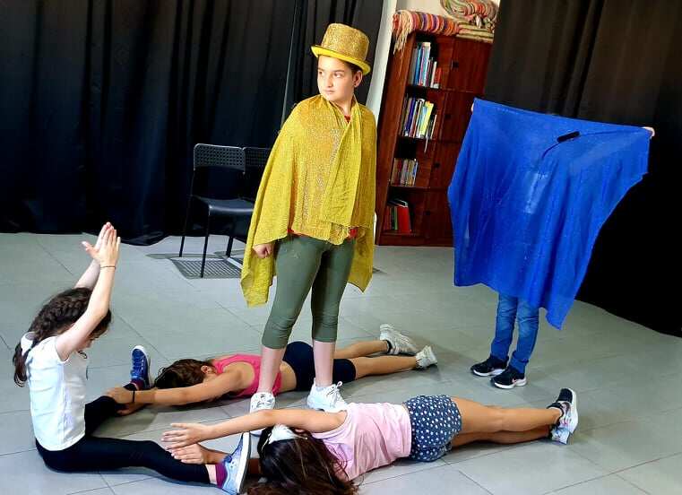 Students from the «Learning Attitude, Αrts and Εducation Centre», Paphos, Cyprus. 