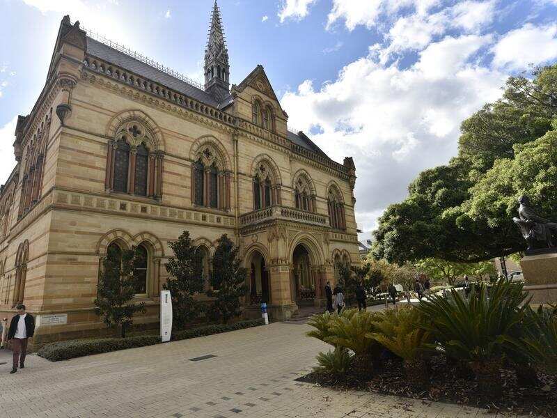 A general view of The University of Adelaide