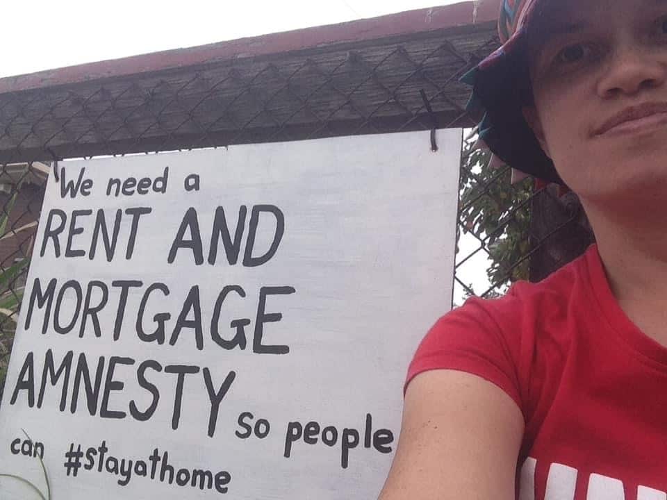 Victorian renter Farida has stopped paying her rent. 