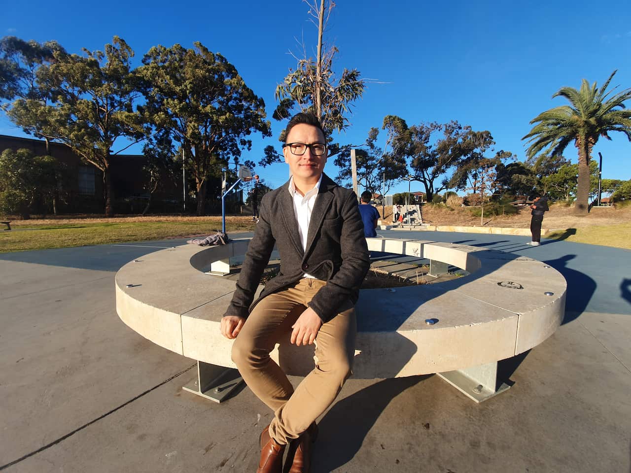 Zaki Haidari fled Afghanistan at the age of 17 in search of a better life.