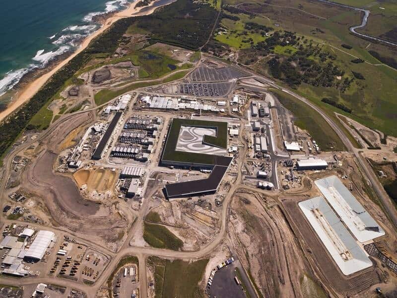 The Victorian desalination plant.