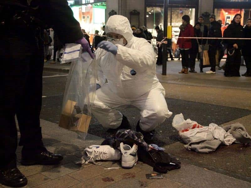 crime scene examiner