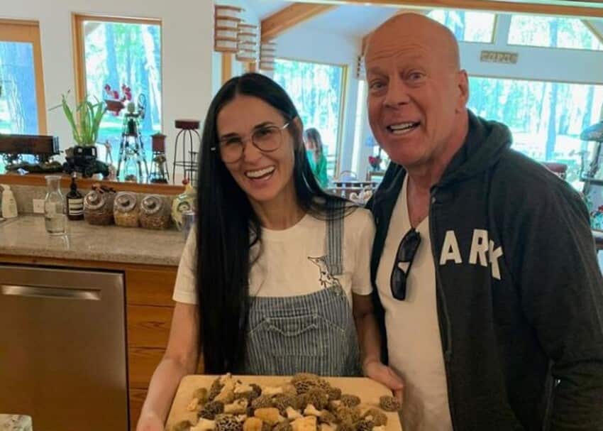 데미 무어와 브루스 윌리스