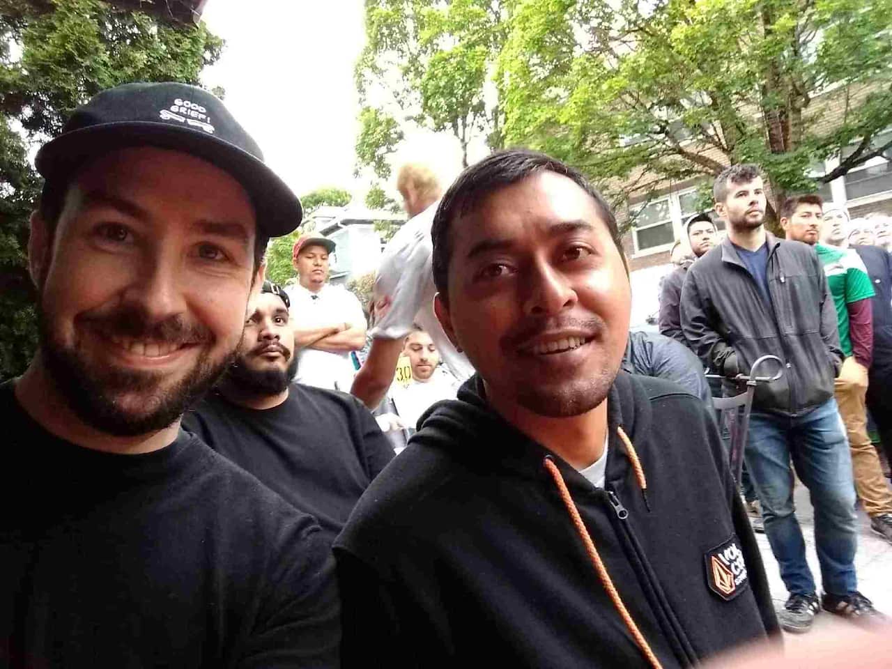 Tom Burmester and Pyae Sone Aung