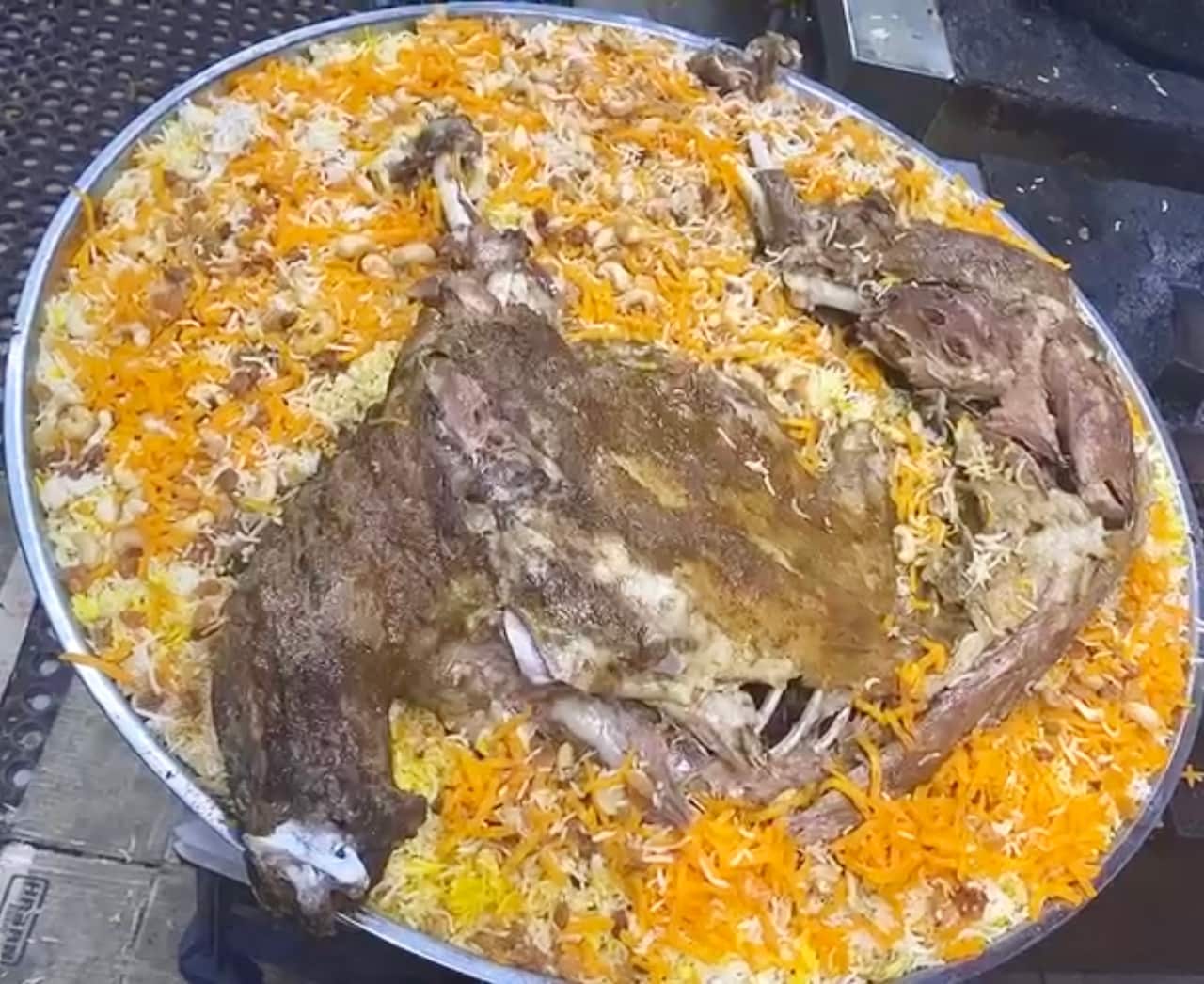 Whole goat or lamb roast with rice is equally famous in Pakistani and middle eastern cultures.