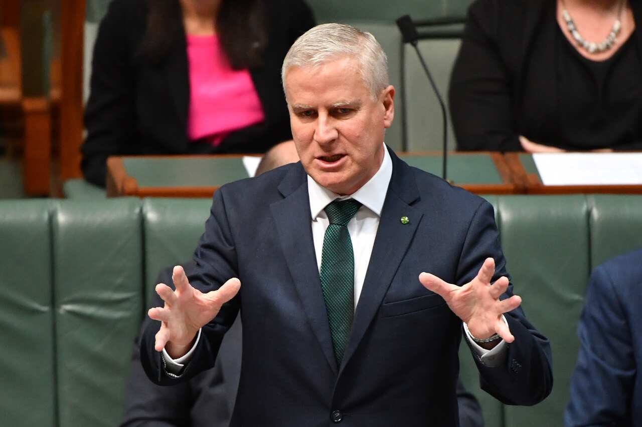 Deputy prime minister Michael McCormack