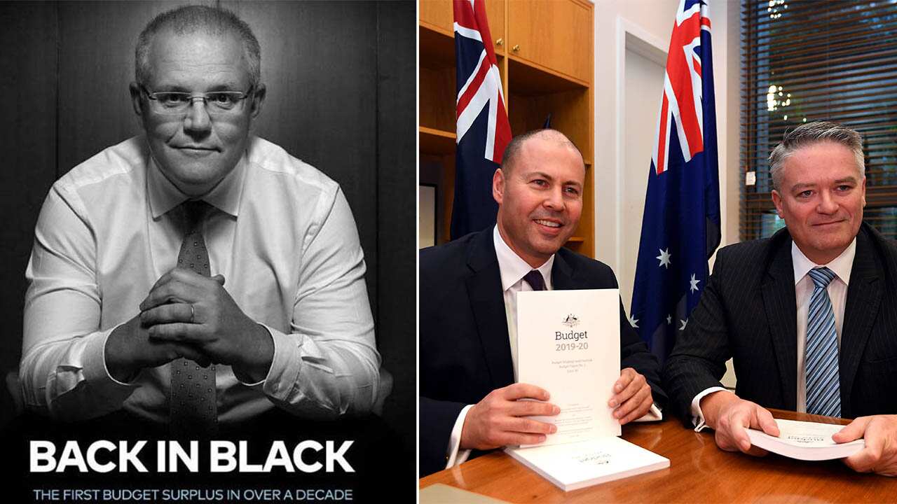 Budget 2019: 'We're bringing the budget back in black', Scott Morrison vows.