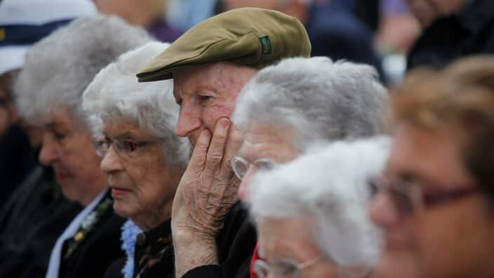 Aged care residents in Canberra 