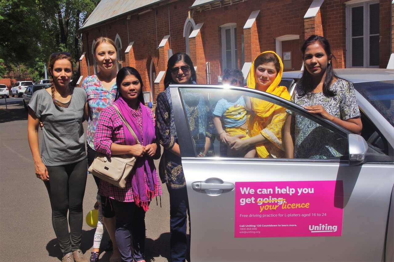 Sima Farahani, Ekaterina Martynova, Tasrika Afrin, Tooba Ismail, Tehmina Alam and Nadia Sukaina are all learning to drive in Dubbo.