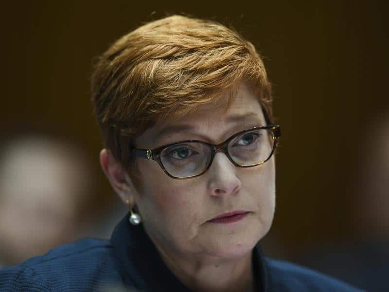 Australia Foreign Minister Marise Payne.