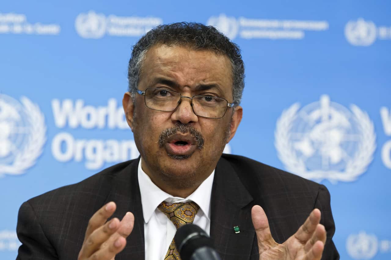 Tedros Adhanom Ghebreyesus, Director General of the World Health Organization (WHO).