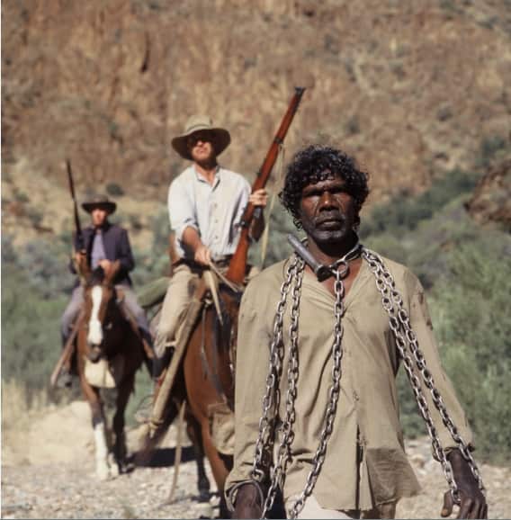 David Gulpilil in The Tracker.
