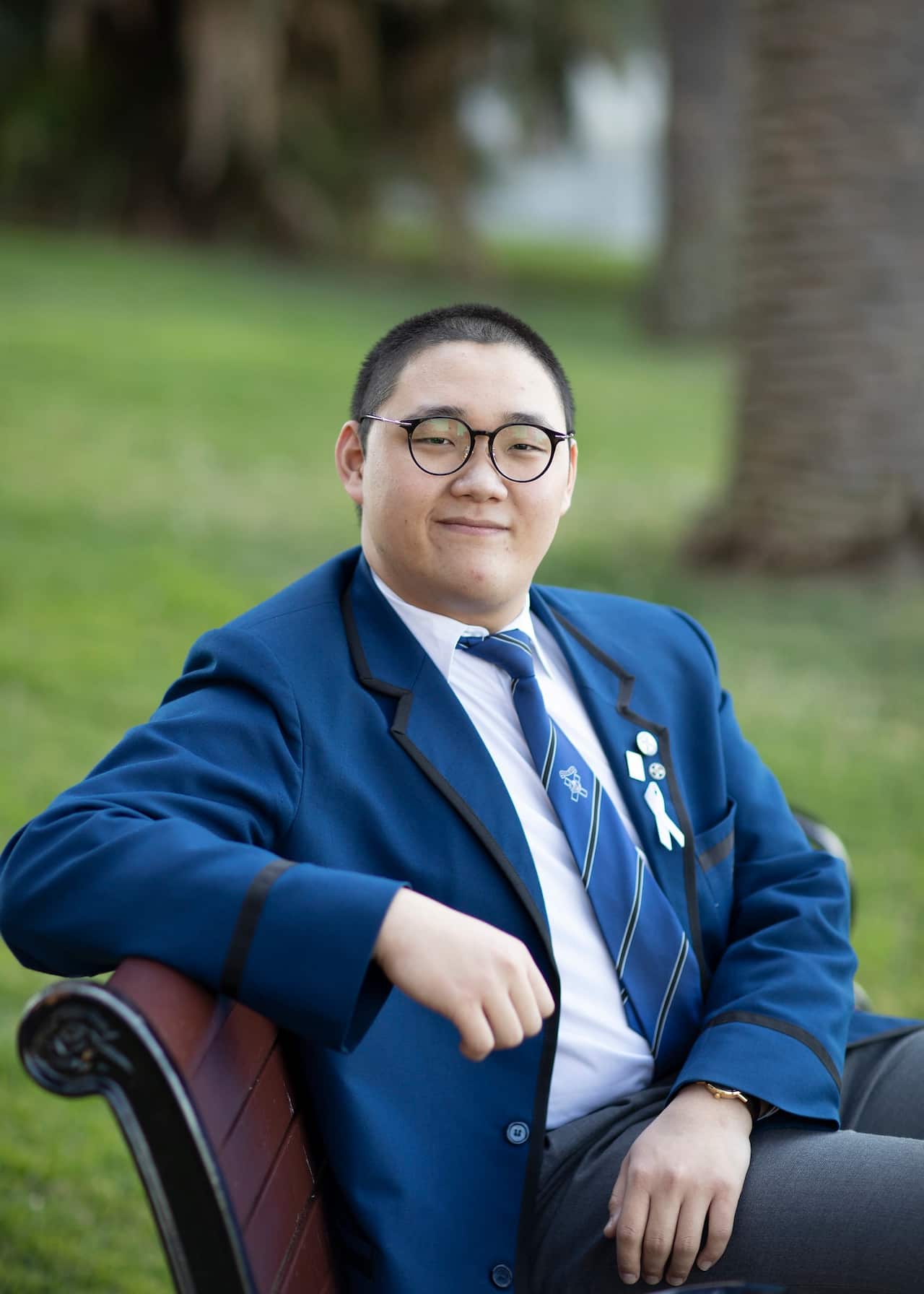 Zehao Li has helped other international students settle in.