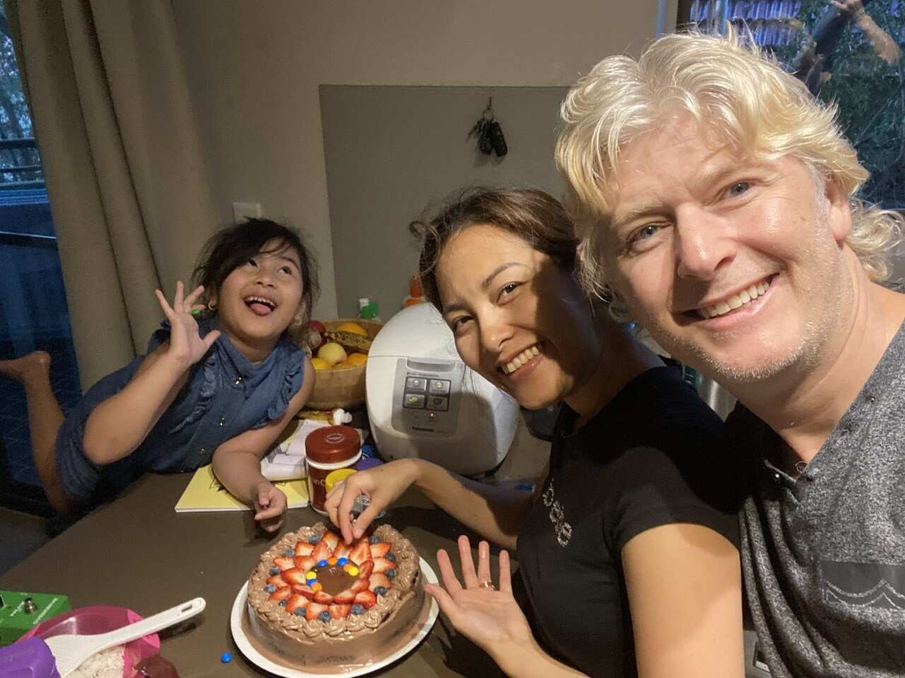 The couple say they are concerned about the requirement for Kentley to be offshore for her partner visa to be granted. 