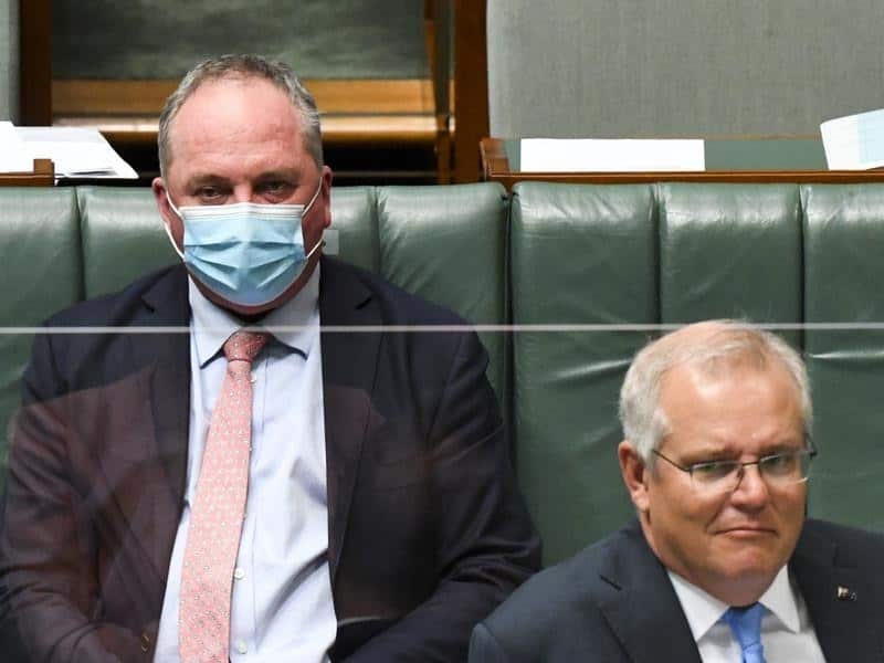 Mr Joyce said he trusts the prime minister.