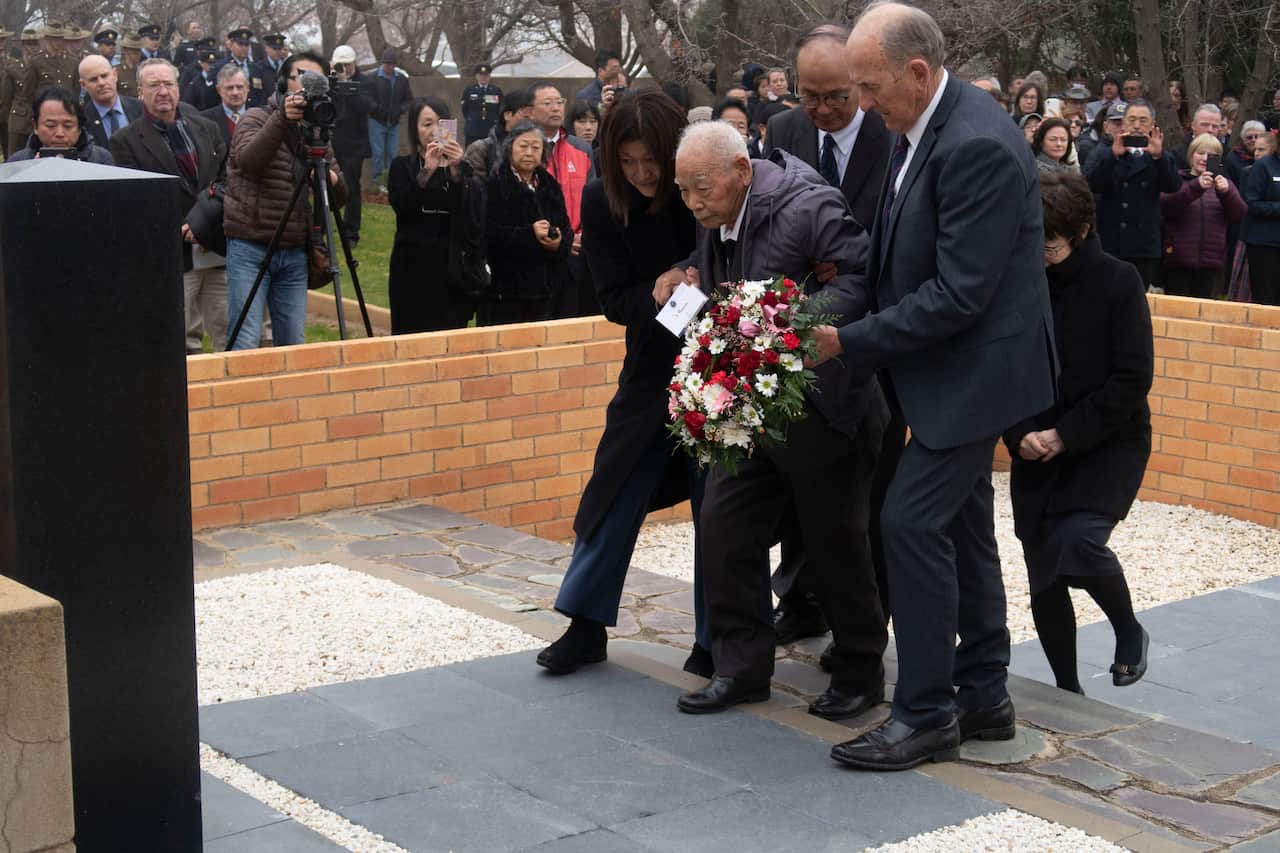 Mr Murakami had a clear message for future generations: "No war. Never, never again".